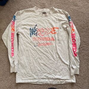 80s Vintage Honda Spokane Longsleeve large